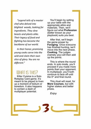 Killer Cuisine Image