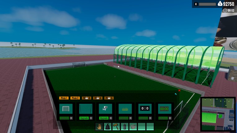 Football Pitch and Arcade Simulator screenshot