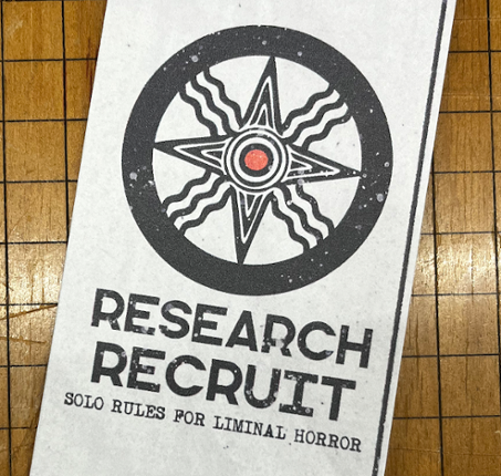 Research Recruit Game Cover