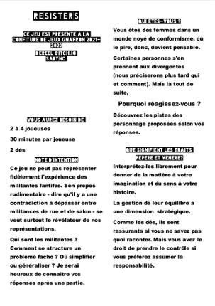 reSISTERS screenshot