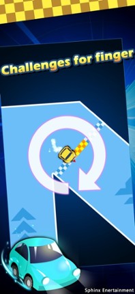 Spin Road: Finger Driver screenshot