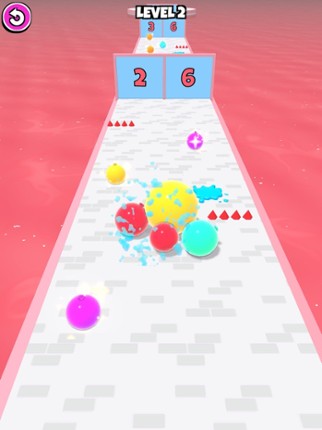 Water ball run screenshot