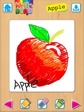Write Draw Free for iPad - Learning Writing, Drawing, Fill Color &amp; Words Image