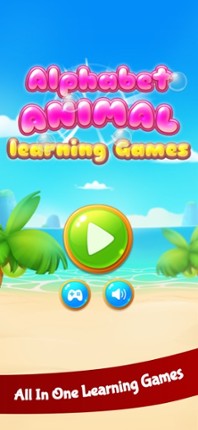 Alphabet animal learning games screenshot