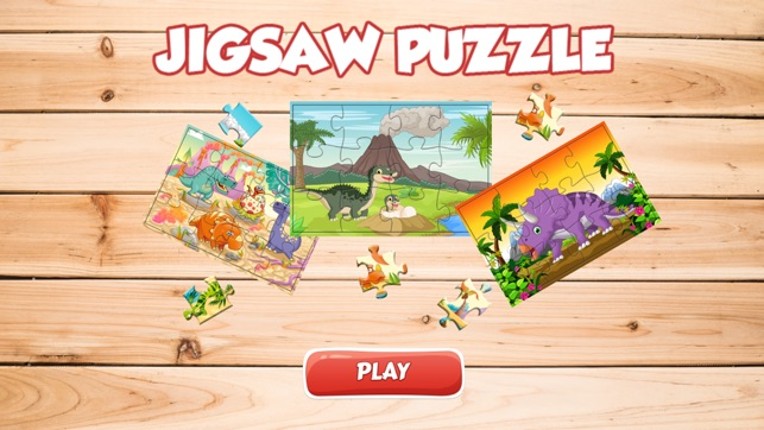 Baby Dinosaur Jigsaw Puzzle Game For Kid Preschool screenshot