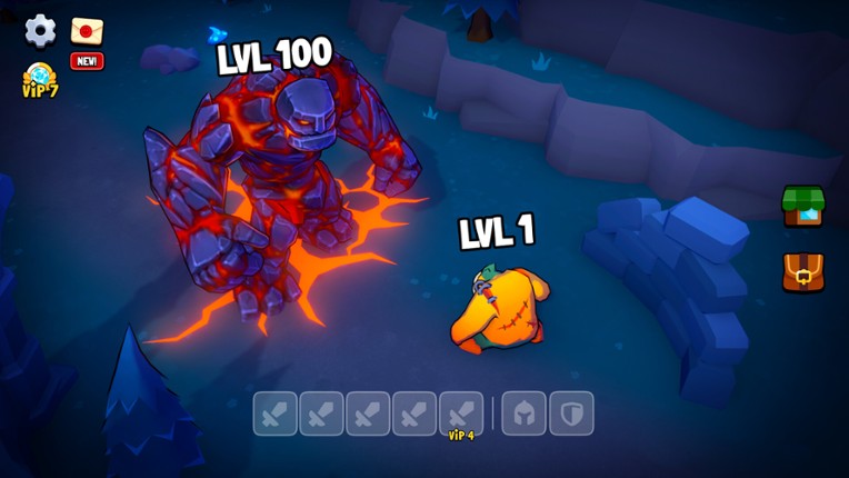 Butcher hero: hook'n'chew RPG screenshot