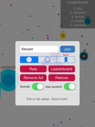 Cell.io Pocket: Eat or be eaten 2016 - hunter aerox of unchained (scramble in the cascade online game) screenshot