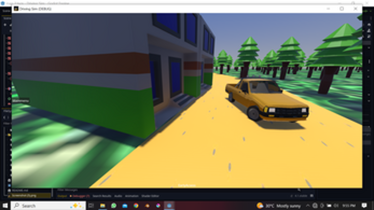 DrivingSim(EarlyAcsess) screenshot