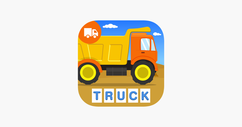 First Words Trucks and Things That Go - Educational Alphabet Shape Puzzle for Toddlers and Preschool Kids Learning ABCs Image