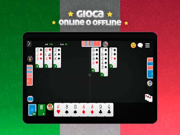 Burraco Italiano Online: Carte screenshot