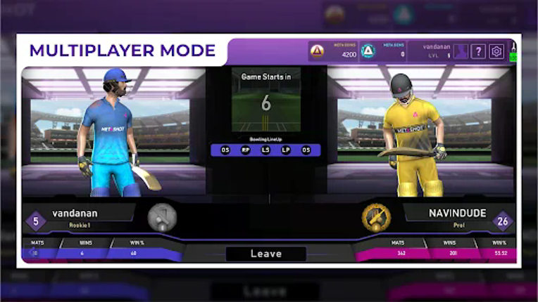 MetaShot Smart Cricket screenshot