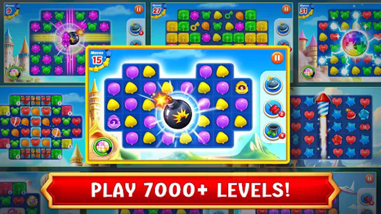 Balloon Pop: Match 3 Games screenshot