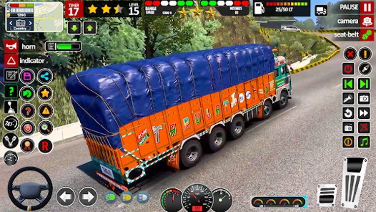 Indian Lorry Truck Driving 3d screenshot