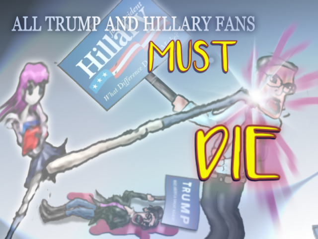 Games like All Trump and Hillary Fans Must Die
