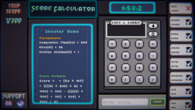 Score Calculator Simulator Image