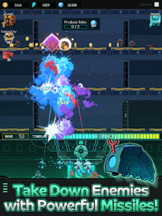 Robo Tower: Idle Shooting RPG screenshot