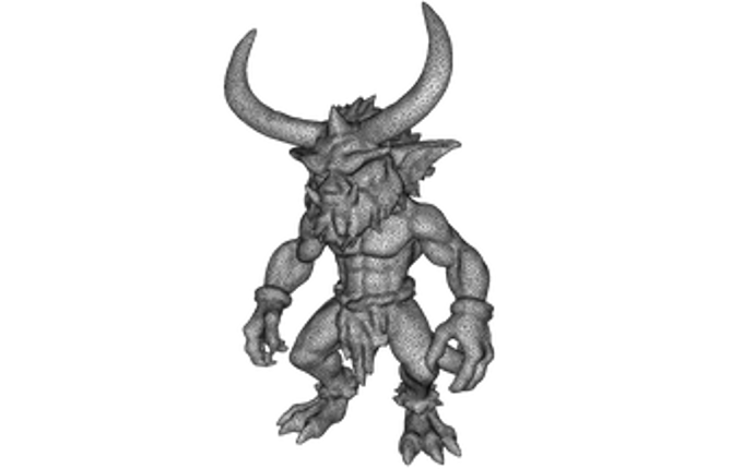 Legends of the Horned Guardians 3D Model screenshot