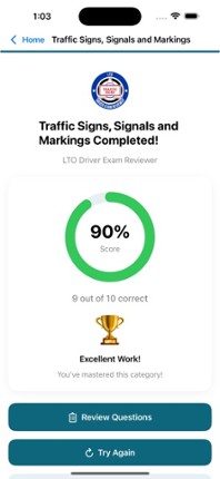 LTO Driver's Exam Reviewer Image