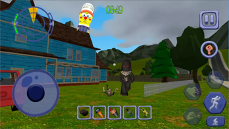 Mr. Night with Friends Basketball Player and Galactic Soldier Neighbor screenshot