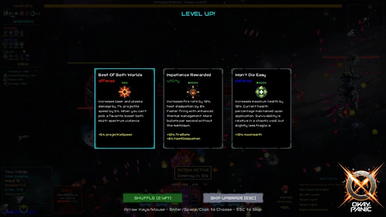 Okay, Panic screenshot