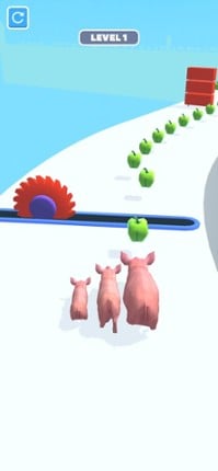 Pig Run 3D screenshot