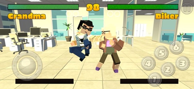 Pixel Fighting 3D screenshot
