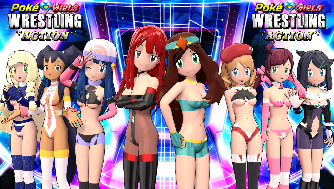 Games like Poke' Girls Wrestling Action