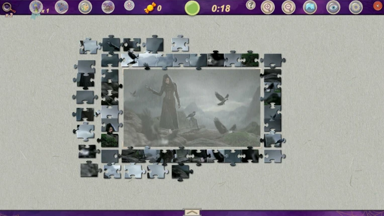 Sweet Holiday Jigsaws: Trick or Treat screenshot