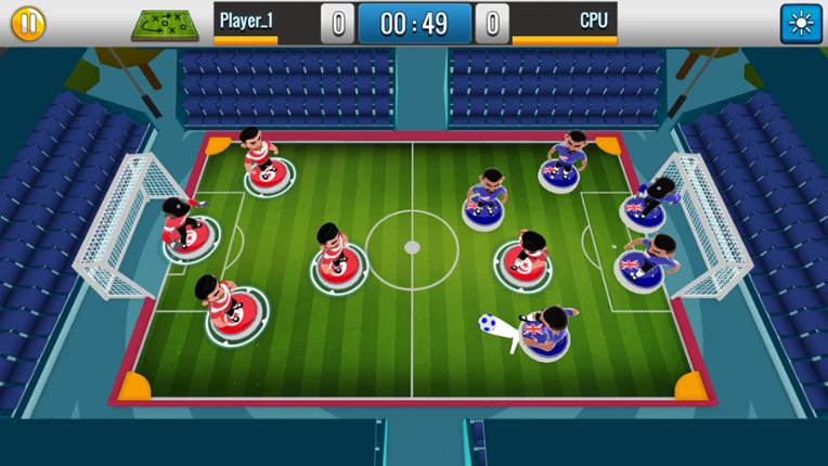 Tabletop Foosball screenshot