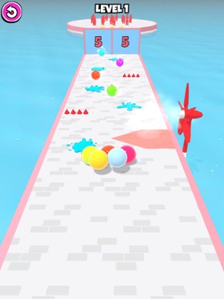 Water ball run screenshot