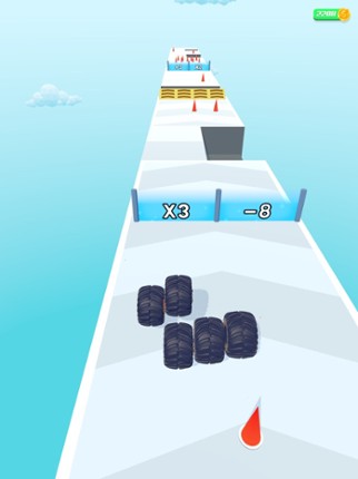 Wheel Run 3D screenshot