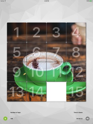 15 Gem Puzzle screenshot