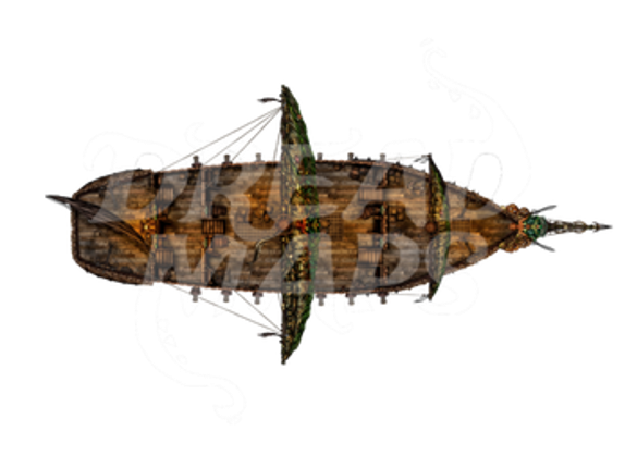 Adeline's Dervish - Spelljammer TTRPG Battlemap Image