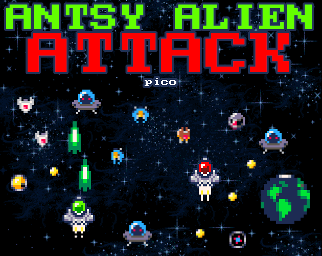 Games like Antsy Alien Attack Pico
