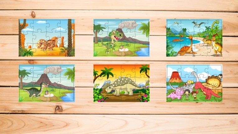 Baby Dinosaur Jigsaw Puzzle Game For Kid Preschool screenshot
