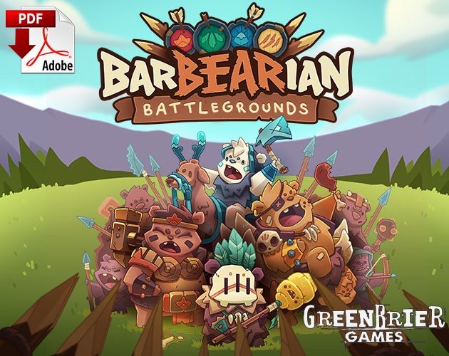 Games like BarBEARians Battlegrounds (Print-&-Play) - BB02