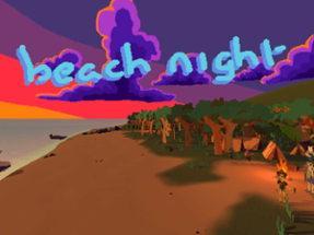 Beach Night Image