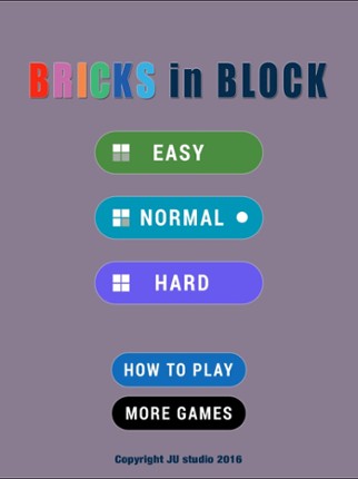 Bricks In Block: Slide puzzle screenshot