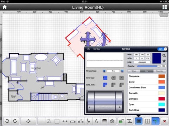 CAD On The Go - edit 2D/3D AutoCAD DWG/DFX files screenshot