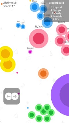 Cell.io Pocket: Eat or be eaten 2016 - hunter aerox of unchained (scramble in the cascade online game) screenshot