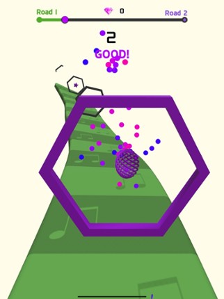 Crazy Rubber Ball Jump screenshot