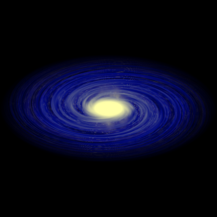 Customizable 2D space background Image