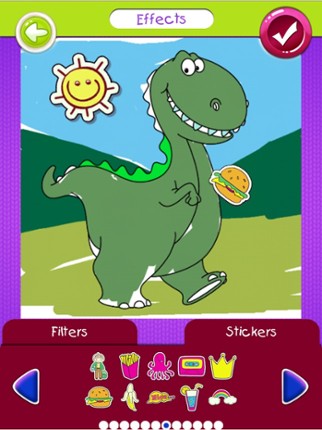 Dinosaur Coloring Book Pages Image