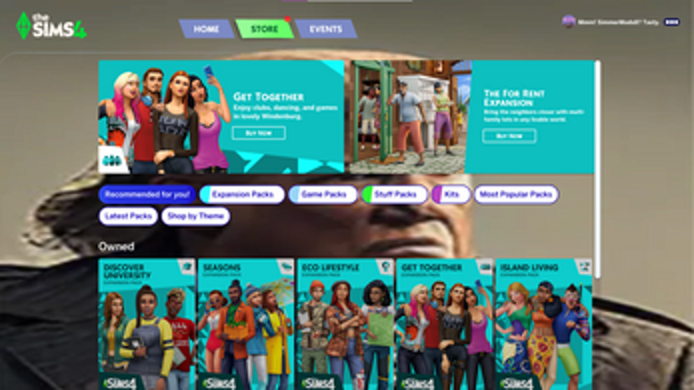 Donald Trump Main Menu screenshot