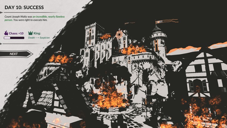 Evil Advisor Verdict screenshot