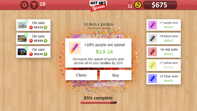 Ant Art Tycoon screenshot