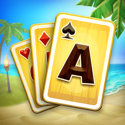 Tiki Solitaire TriPeaks Image