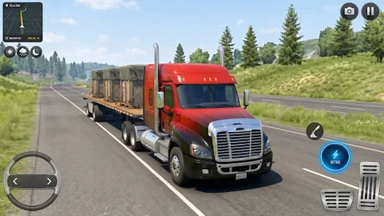 US Real Truck Driving Sim 3D Image