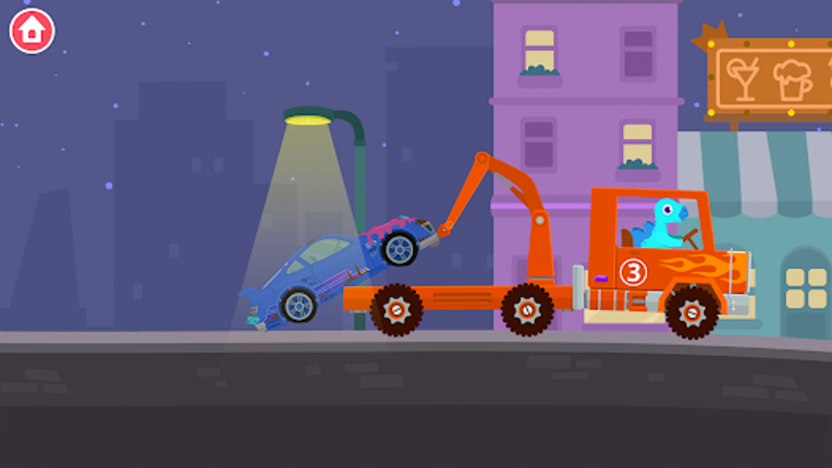 Dinosaur Rescue Truck Games screenshot