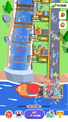Funny Fish Idle screenshot